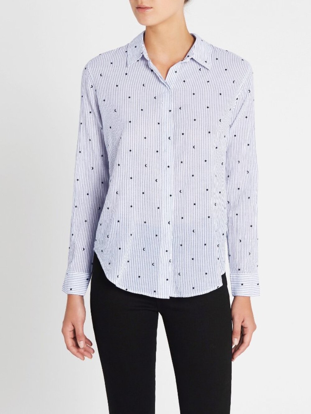 RAILS Taylor Top | Flocked Moons And Starts | Size XL